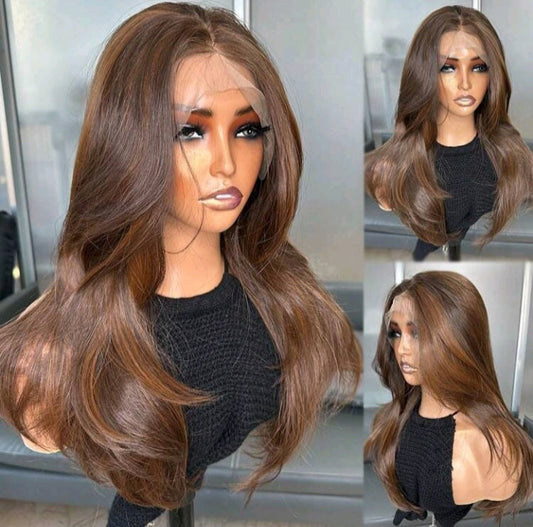 Brown Lace Front Wigs