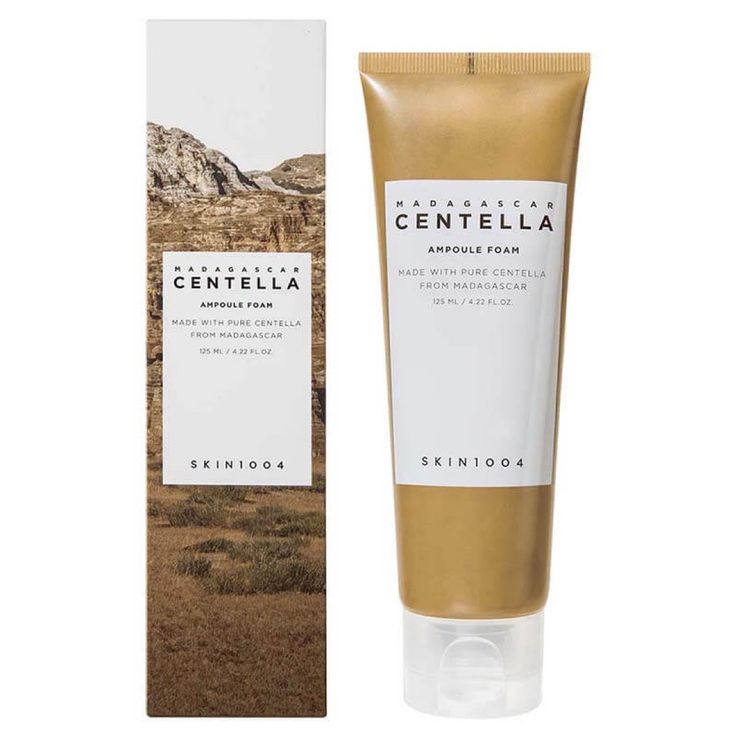 SKIN1004 Centella Face Cleanser Ampoule Foam - Korean Gentle Low pH Wash